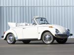 Volkswagen Super Beetle Convertible 1977 года